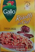 Mängden socker i Risotti Da Chef Radicchio 175 GR