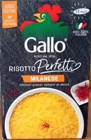 Mängden socker i Galli risotto perfetto milanese