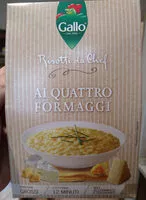 Mängden socker i Risotto Ai Quattro Formaggi Gallo 175 G.
