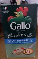 Mängden socker i Riso