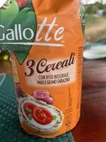 Mängden socker i Gallo Gallette Di Riso Ai 3 Cereali GR 100