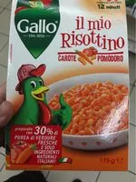 Mängden socker i Gallo Il Mio Risottino Carote E Pomodoro GR 175