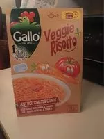 Mängden socker i Veggie risotto