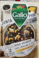 Mängden socker i Riso venere con verdure e pollo