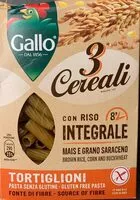 Mängden socker i Tortiglioni con riso integrale