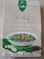 Mängden socker i Risotto courgettes , épinards et quinoa