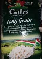 Mängden socker i Riso Gallo long grain
