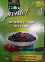 Mängden socker i Riz Venere au fumet de poisson