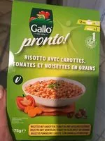 Mängden socker i Risotto avec carottr tomate noisette