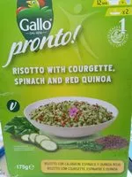 Mängden socker i Risotto pronto con calabacín, espinaca y quinoa roja para preparar en 12 minutos envase 175 g