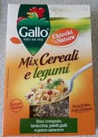 Mängden socker i Mix Cereali e legumi