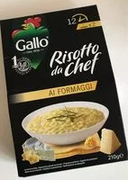 Mängden socker i Risotto au fromage