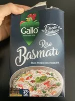 Mängden socker i Riso basmati