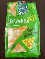 Mängden socker i Buoni e Free Riso e lenticchie