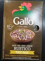 Mängden socker i Rustico trio mix
