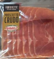 Mängden socker i Prosciutto crudo