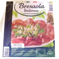 Mängden socker i Bresaola italienne - Viande de boeuf sechée
