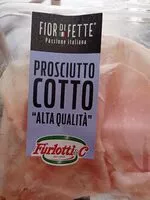 Mängden socker i Prosciutto cotto