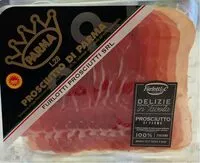 Mängden socker i Prosciutto di Parma