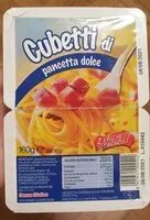 Mängden socker i Cubetti di pancetta dolce