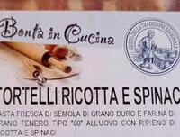 Mängden socker i Tortelli ricotta e spinaci