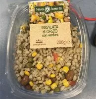 Mängden socker i Insalata di orzo con verdure