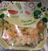 Mängden socker i Cous cous con verdure