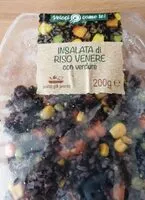 Mängden socker i Insalata di riso venere