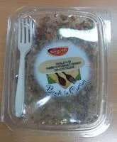 Mängden socker i Insalata di farro integrale e quinoa con lenticchie