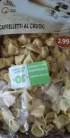 Mängden socker i Cappelletti al crudo