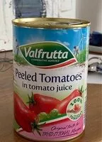Mängden socker i Peeled tomatoe in tomato juice
