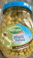 Mängden socker i Petit pois