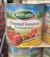 Mängden socker i Chopped tomatoes