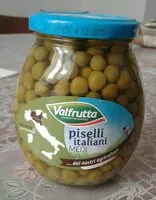 Mängden socker i Piselli italiani medi