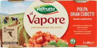 Mängden socker i Al vapore polpa gran cubetti