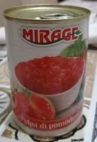 Mängden socker i Polpa di pomodoro