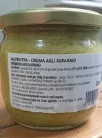 Mängden socker i Crema agli asparagi