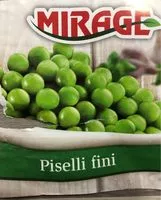 Mängden socker i Piselli fini