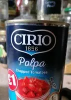 Mängden socker i Chopped tomatoes