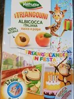 Mängden socker i Triangolini