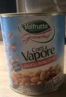Mängden socker i Fagioli borlotti