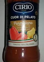 Mängden socker i Sauce tomate au parmesan