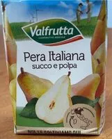 Mängden socker i Pera italiana