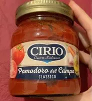 Mängden socker i Cirio Sugo Pomodoro Del Campo GR350