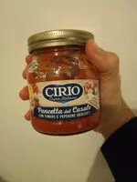 Mängden socker i Pancetta del casale