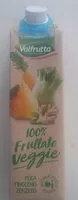 Mängden socker i 100% frullato veggie pera finocchio zenzero