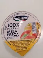 Mängden socker i Polpa di mela pesca