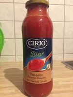 Mängden socker i Passata passierte tomaten