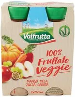 Mängden socker i 100% Frullato veggie