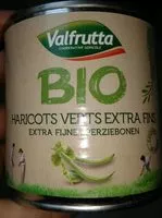 Mängden socker i Haricots verts extra fins